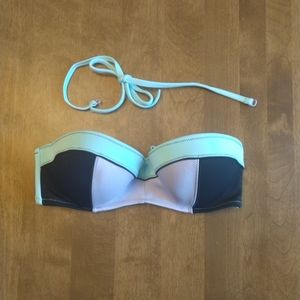 Color Block Victoria's Secret Bikini Top